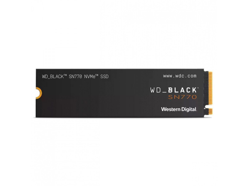 SSD WD_Black SN770 2TB, M.2 2280, NVMe, Leitura 5150MBs e Gravação 4850MBs, WDS200T3X0E