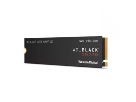 SSD WD_Black SN770 2TB, M.2 2280, NVMe, Leitura 5150MBs e Gravação 4850MBs, WDS200T3X0E