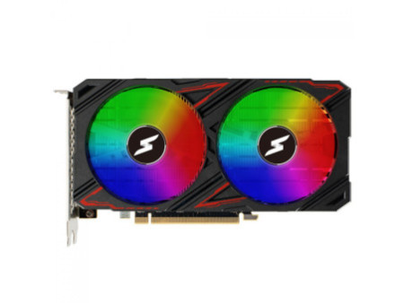 Placa De Vídeo SuperFrame AMD Radeon RX 6600LE Core, RGB, 8GB, GDDR6, FSR, Ray Tracing, Preto, SF-GC-RGAMD66008GD6