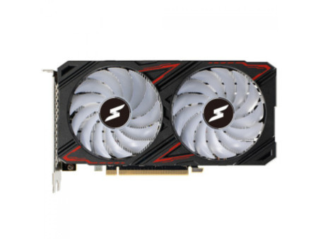 Placa De Vídeo SuperFrame AMD Radeon RX 6600LE Core, RGB, 8GB, GDDR6, FSR, Ray Tracing, Preto, SF-GC-RGAMD66008GD6
