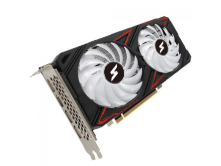 Placa De Vídeo SuperFrame AMD Radeon RX 6600LE Core, RGB, 8GB, GDDR6, FSR, Ray Tracing, Preto, SF-GC-RGAMD66008GD6