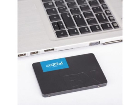 SSD Crucial BX500, 240GB, Sata III, Leitura 540MBs Gravação 500MBs, CT240BX500SSD1