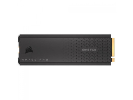 SSD Corsair MP700 PRO, 1TB, M.2 NVMe, PCIe 5.0, Leitura 11.700MB/s e Gravação 9.600MB/s, CSSD-F1000GBMP700PRO