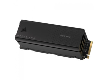SSD Corsair MP700 PRO, 1TB, M.2 NVMe, PCIe 5.0, Leitura 11.700MB/s e Gravação 9.600MB/s, CSSD-F1000GBMP700PRO