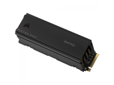 SSD Corsair MP700 PRO, 1TB, M.2 NVMe, PCIe 5.0, Leitura 11.700MB/s e Gravação 9.600MB/s, CSSD-F1000GBMP700PRO