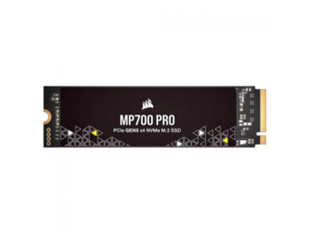 SSD Corsair MP700 PRO, 1TB, M.2 PCIe, NVMe, Leitura 11700MB/s e Gravação 9600MB/s, CSSD-F1000GBMP700PNH-B