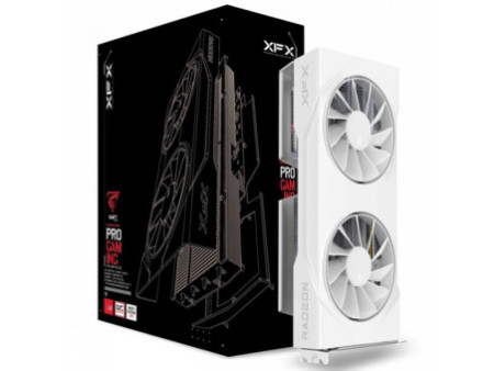 Placa de Vídeo XFX Swift AMD Radeon RX 9060 XT OC White, 8GB, GDDR6, FSR, Ray Tracing, RX-96TSW8GWQ