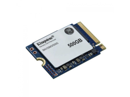 SSD Mini Kingston NV3, 500GB, M.2 NVMe, 2230, PCIe 4.0, Leitura 5000MBs e Gravação 3000MBs, SNV3SM3/500G