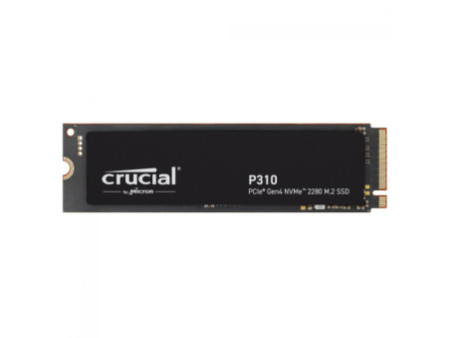SSD Crucial P310, 500GB, M.2 2280, PCIe NVMe, Leitura 6600MBs Gravação 3500MBs, CT500P310SSD8