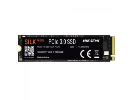 SSD Hiksemi Silk Pro(P), 1TB, M.2 2280, PCIe 3.0, Leitura 3520MBs e Gravação 2900MBs, HS-SSD-SILK Pro(P) 1024G
