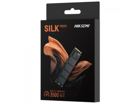 SSD Hiksemi Silk Pro(P), 512GB, M.2 2280, PCIe 3.0, Leitura 3500MBs e Gravação 1800MBs, HS-SSD-SILK Pro(P) 512G