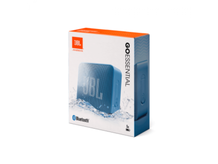 Caixa De Som JBL Go Essential, Bluetooth, Azul, JBLGOESBLU