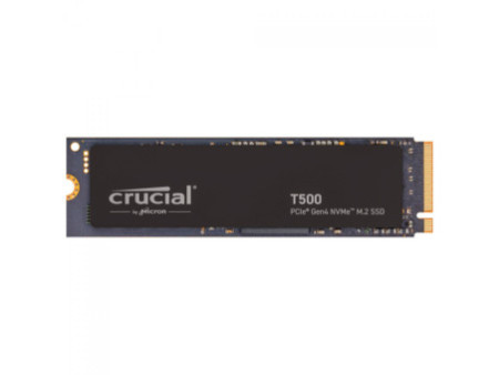 SSD Crucial T500, 1TB, M.2 2280, PCIe NVMe, Leitura 7300MBs Gravação 6800MBs, CT1000T500SSD8