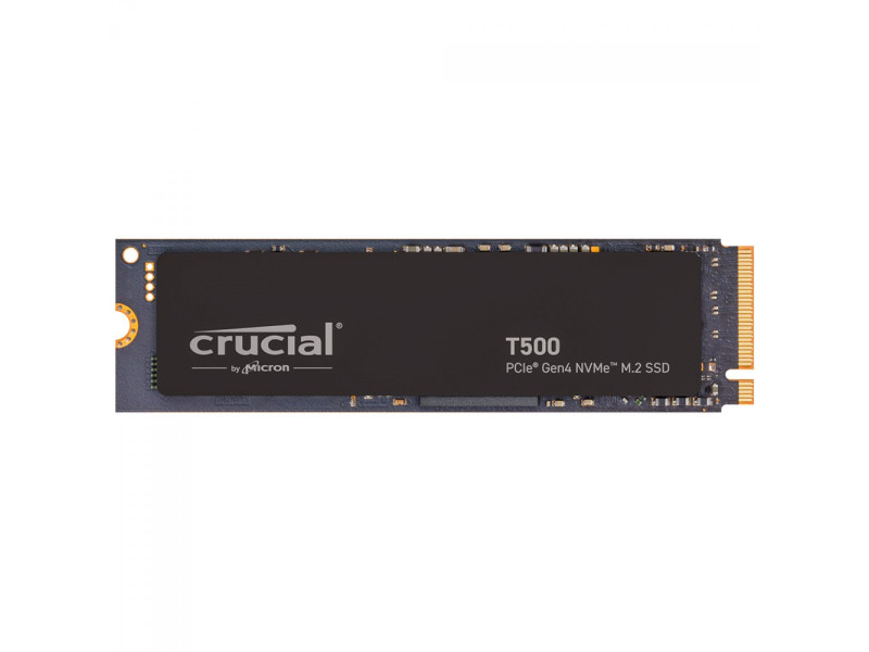 SSD Crucial T500, 1TB, M.2 2280, PCIe NVMe, Leitura 7300MBs Gravação 6800MBs, CT1000T500SSD8