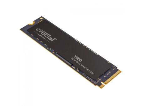 SSD Crucial T500, 1TB, M.2 2280, PCIe NVMe, Leitura 7300MBs Gravação 6800MBs, CT1000T500SSD8