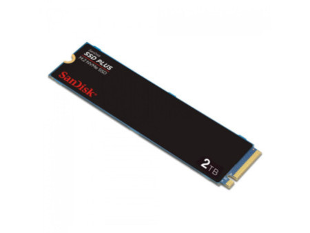 SSD SanDisk Plus, 2TB, M.2 NVMe PCIe 3.0, Leitura 3200MBs e Gravação 3200MBs, SDSSDA3N-2T00-G26