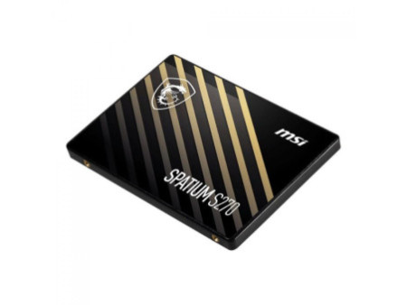 SSD MSI Spatium S270, 240GB, Sata III, Leitura 500Mbs e Gravação 400Mbs