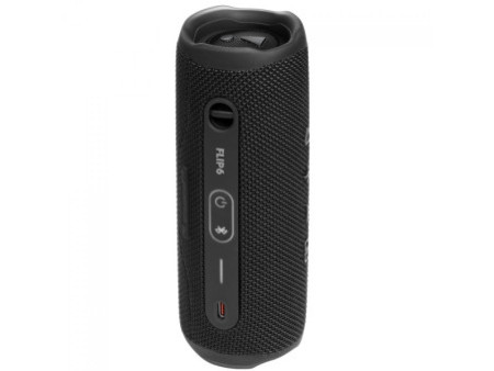 Caixa De Som JBL Flip 6, Bluetooth, 30W, USB-C, Preto, JBLFLIP6BLK