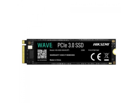 SSD Hiksemi Wave (P) 512G, M.2 2280, Leitura 2500MBs e Gravação 1025MBs, HS-SSD-WAVE(P) 512G