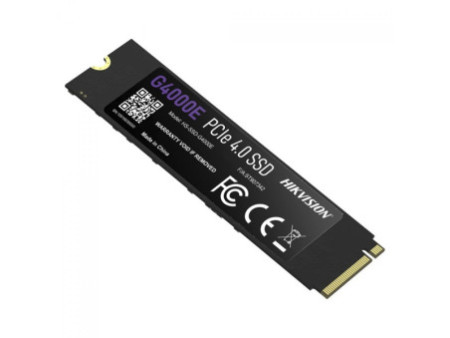 SSD Hikvision G4000E, 1TB, M.2 2280, NVME PCIe 4.0, Leitura 5100MBs e Gravação 4200MBs, HS-SSD-G4000E-1024G