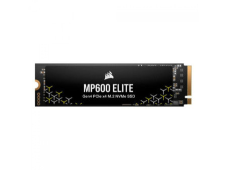 SSD Corsair MP600 Elite, 1TB, PCIe NVME M.2, Leitura 7000MBs e Gravação 6200MBs, CSSD-F1000GBMP600ENH