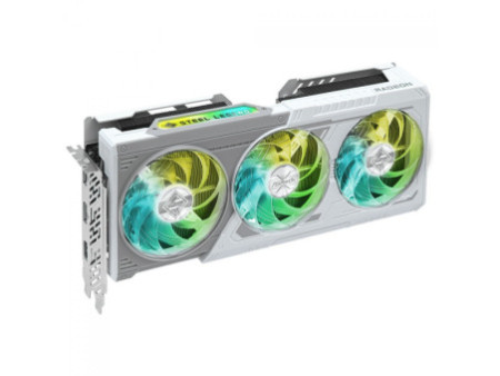 Placa de Vídeo ASRock AMD Radeon RX 9060 XT Steel Legend OC, 8GB, GDDR6, FSR, Ray Tracing, White, 90-GA5ZZZ-00UANF