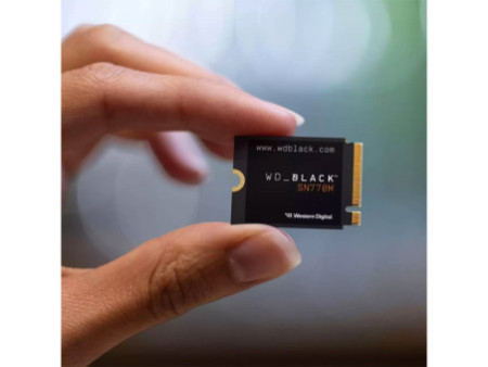 SSD WD_Black SN770M, M.2 2230 NVMe, 2TB, Leitura 5150MBs e Gravação 4850MBs, WDS200T3X0G