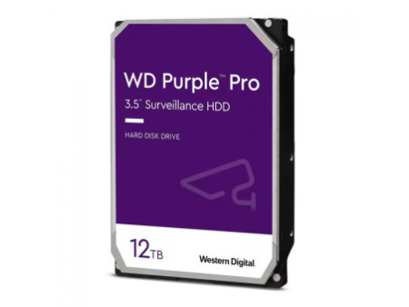 HD Western Digital Purple Pro Surveillance, 12TB, SATA III, WD121PURP