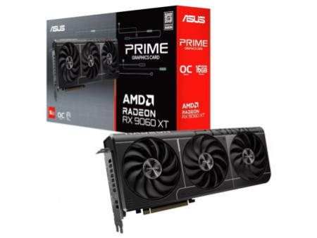Placa de Vídeo Asus AMD Radeon RX 9060 XT Prime OC, 16GB, GDDR6, FSR, Ray Tracing, 90YV0LF1-M0NA00
