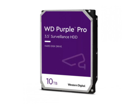 HD WD Purple Surveillance 10TB, Sata III, 7400RPM, 256MB, WD101PURP