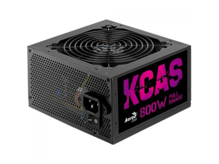 Fonte Aerocool KCAS 800W, 80 Plus Bronze, PFC Ativo