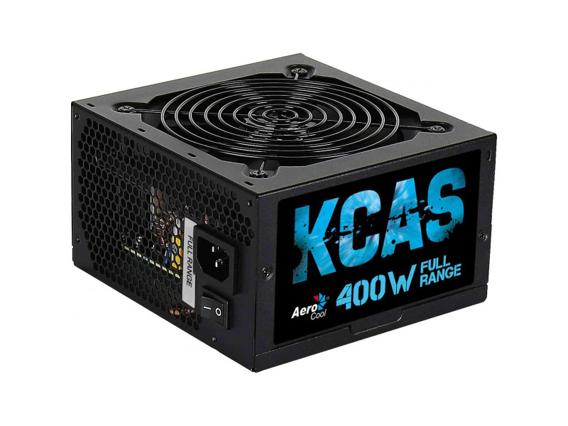 Fonte Aerocool KCAS 400W, 80 Plus White, Full Range, PFC Ativo, 64901