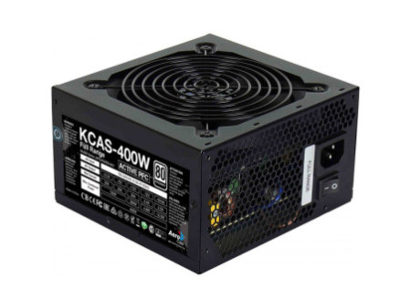 Fonte Aerocool KCAS 400W, 80 Plus White, Full Range, PFC Ativo, 64901