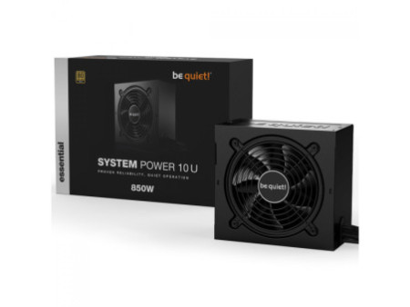 Fonte Be Quiet System Power 10 U, 850W, 80 Plus Gold, PFC Ativo, Black, BN690