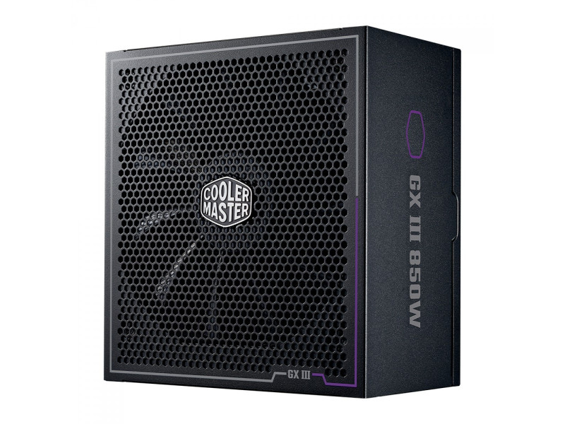Fonte Cooler Master GX III 850W, 80 Plus Gold, PCI-E 5.0, PFC Ativo, Full Modular, Black, MPX-8503-AFAG-BWO