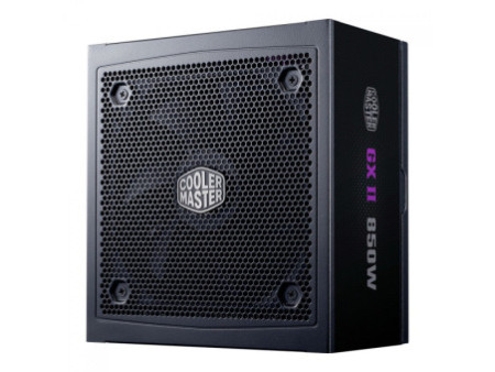 Fonte Cooler Master GX II 850W, 80 Plus Gold, PCI-E 5.0, PFC Ativo, Full Modular, Black, MPX-8503-AFAG-2BWO