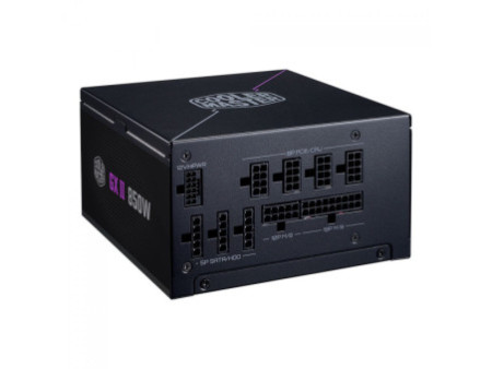 Fonte Cooler Master GX II 850W, 80 Plus Gold, PCI-E 5.0, PFC Ativo, Full Modular, Black, MPX-8503-AFAG-2BWO