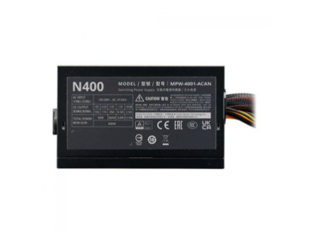 Fonte Cooler Master Elite NEX N400, 400W, PFC Ativo, Black, MPW-4001-ACAN-BBR