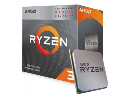 Processador AMD Ryzen 3 5300G, 4GHz (4.2GHz Turbo), 4-Cores 8-Threads, AM4, Com vídeo integrado, 100-100000253BOX