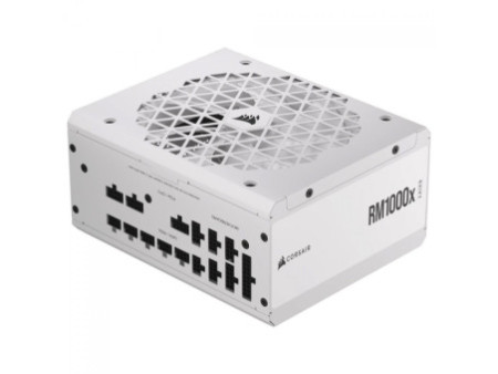 Fonte Corsair RM1000x Shift White, 1000W, 80 Plus Gold, Full Modular, Branco, CP-9020275-BR