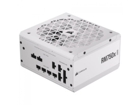 Fonte Corsair RM750x Shift White, 750W, 80 Plus Gold, Full Modular, Branco, CP-9020273-BR