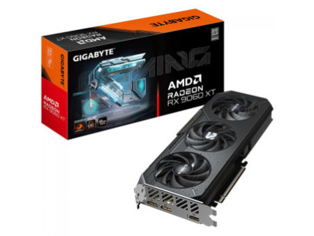 Placa de Vídeo Gigabyte AMD Radeon RX 9060 XT Gaming OC, 8GB, GDDR6, FSR, Ray Tracing, GV-R9060XTGAMING OC-8GD