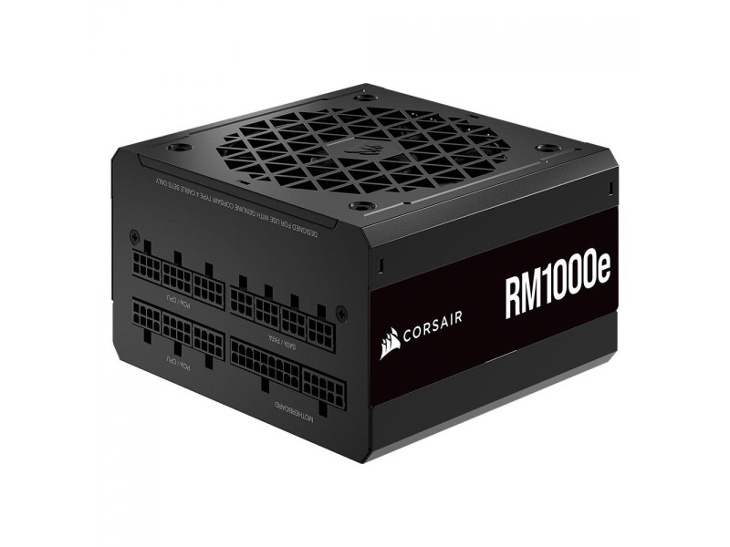 Fonte Corsair RM1000E 1000W, 80 Plus Gold, PCIe 5.0, Full Modular, CP-9020264-WW Fonte Corsair RM1000E 1000W, 80 Plus Gold, PCIe 5.0, Full Modular, CP-9020264-WW