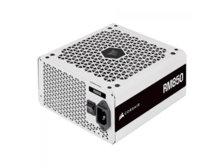 Fonte Corsair RM Series RM850, 850W, 80 Plus Gold, White, Modular, PFC Ativo, CP-9020232-WW