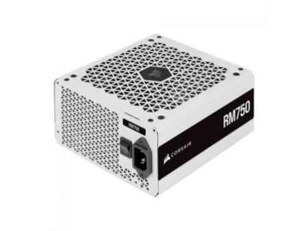Fonte Corsair RM Series RM750, 750W, 80 Plus Gold, White, Modular, PFC Ativo, CP-9020231-WW