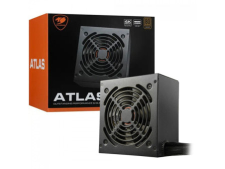 Fonte Cougar Atlas 750W, 80 Plus Bronze, PFC Ativo, 31AT075003P01