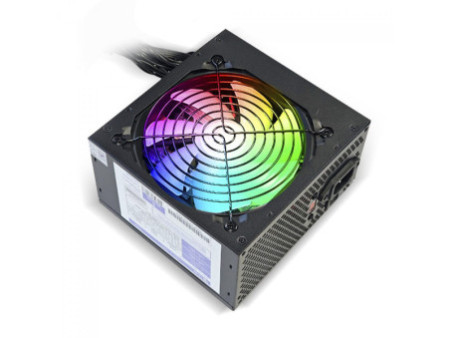 Fonte Duex DX 600FSE RGB Series, 600W, Bivolt, Black