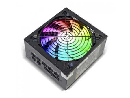 Fonte Duex DX 500FSE++ RGB Series, 500W, 80 Plus Bronze, Full Modular, PFC Ativo