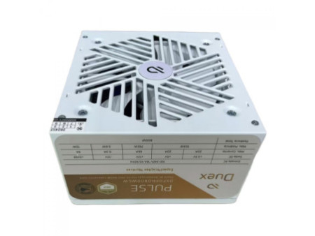 Fonte Duex Pulse Pro, 800W, Cybenetics Gold, TecLab, PFC Ativo, Full Modular, Branco, DXFOPRO800WGW