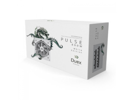 Fonte Duex Pulse Pro, 800W, Cybenetics Gold, TecLab, PFC Ativo, Full Modular, Branco, DXFOPRO800WGW